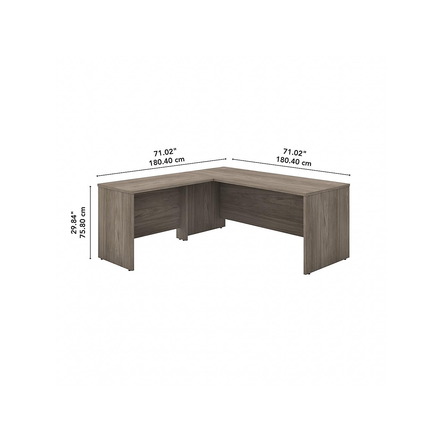 Bush Business Furniture C Leg U-Shaped Desk - Thumbnail 2