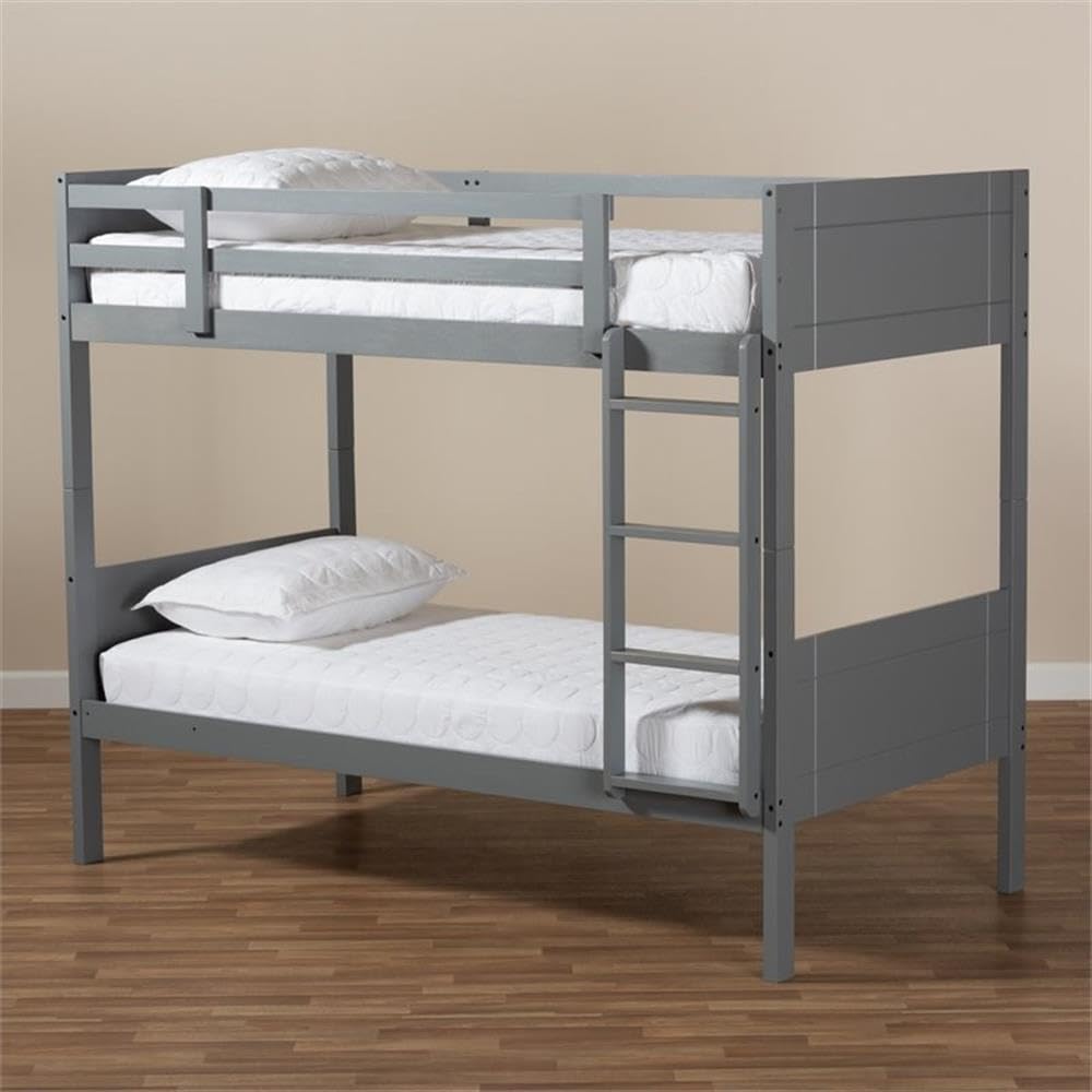 Baxton Studio Elsie Bunk Bed - Thumbnail 2