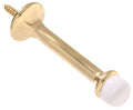 Hardware Essentials By Hillman 852337 Rigid Door Stop Brass Plated