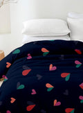 Goldzen Super Soft Glace Cotton Single Ac Comforter Ii Blanket Ii Duvet For Single Bed With 1 Flat Single Bedsheet And 1 Pillow 