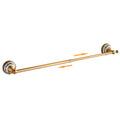 Antique Bronze Brass Towel Bar,Adjustable 15.5 to 27.5 Inch Bath Towel Bar Rack for Bathroom Towel Holder, Wall Mounted Bathroom
