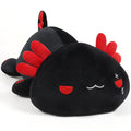 Yeqivo Cute Black Axolotl Plush Pillow Toy - Soft Stuffed Animal, Kawaii Plushie, 30Cm/11.8Inch
