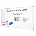 Xiwode Large Magnetic Dry Erase Board,Whiteboard For Wall, 36 X 60 Inches, Whiteboard Marker Board Writing Board,Silver Aluminum