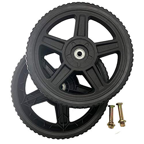 Set Of 2 Wheels Kit For Push Mowers (10' Inch)