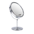 Schliersee 10X Magnifying Makeup Mirror, 8 inch Double Sided Tabletop Mirror, 1X/10X Magnification Standing Swivel Desk Mirror f