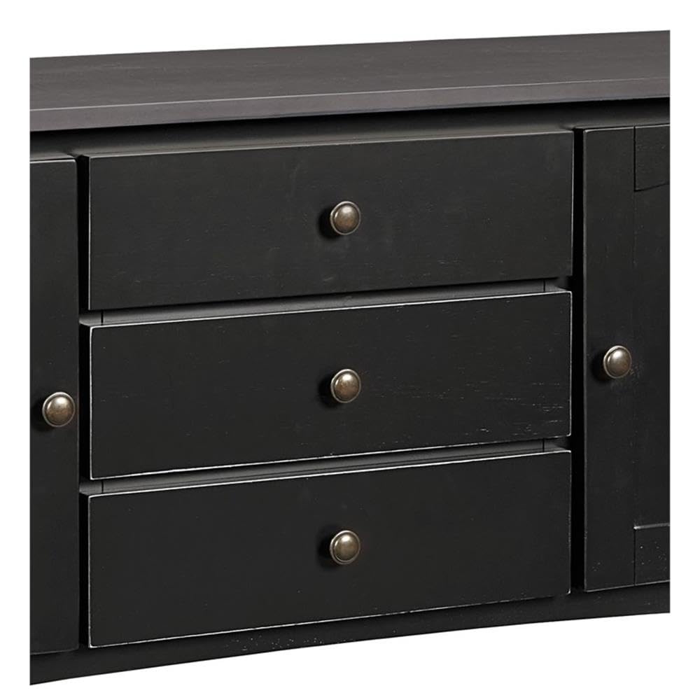 Progressive Furniture Large Server, Gray/Black