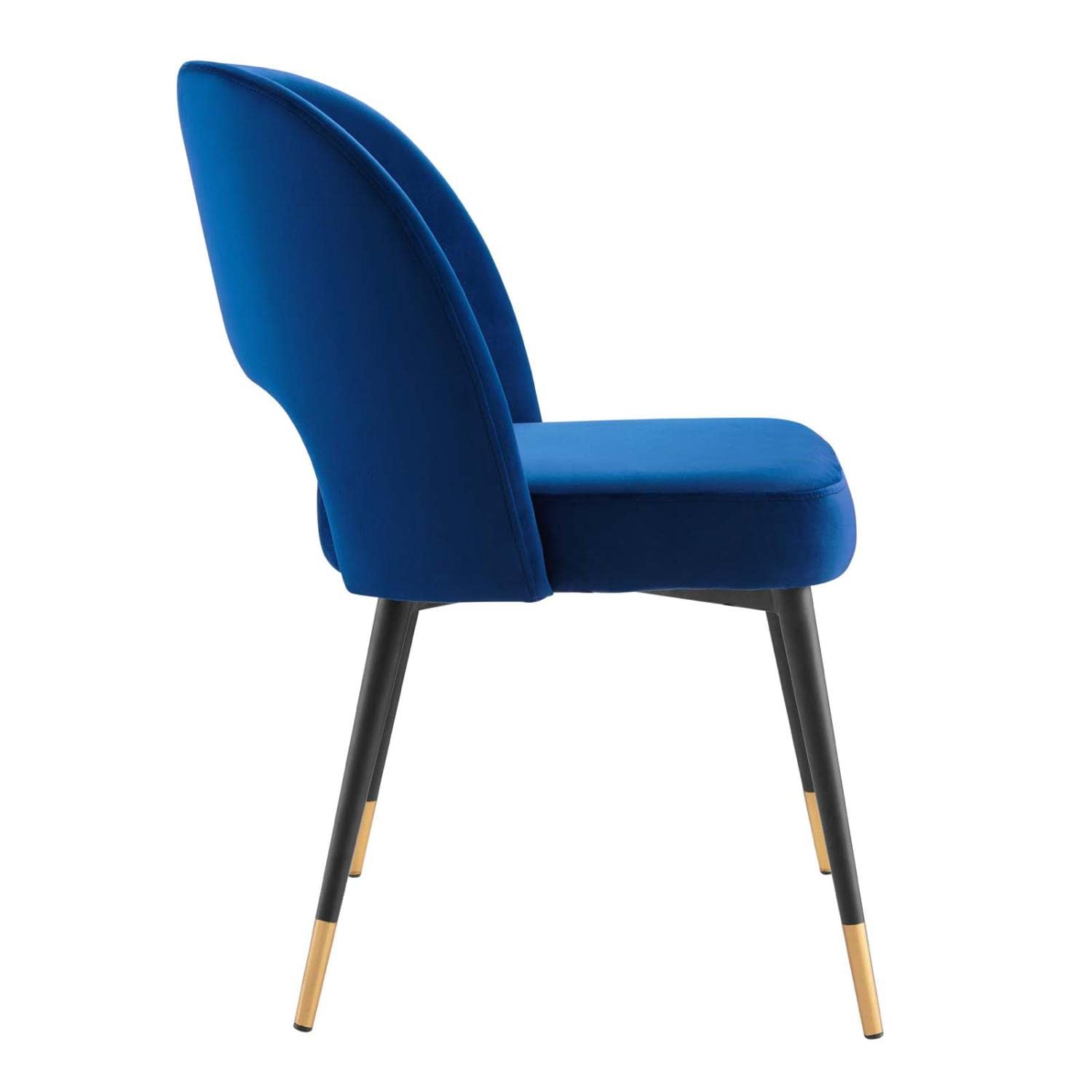 Modway Rouse Upholstered Velvet Side Dining Chair - Thumbnail 4