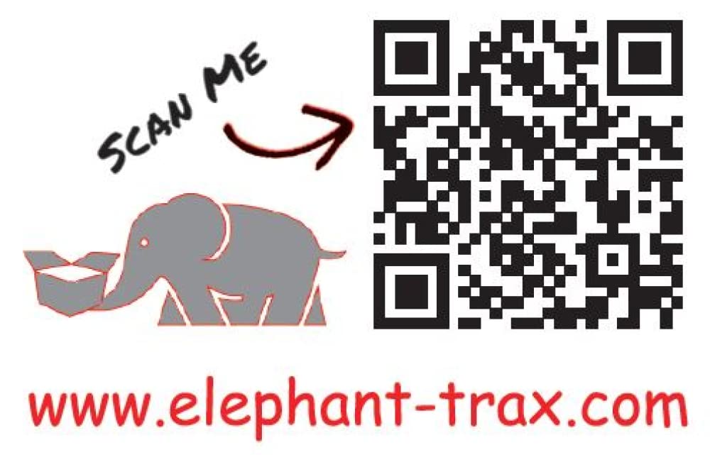 Elephant Trax Smart Storage Qr Labels For Organizing, Moving, Storage, And Inventory Tracking (40 Ultra Durable Unique Labels, 3