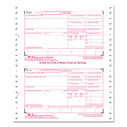 Tops 2206C W-2 Tax Forms, 6-Part Carbonless, 5 1/2 X 8 1/2, 24 W-2S & 1 W-3