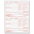 Tops 22991 W-2 Tax Form, Six-Part Carbonless, 50 Forms (Full Size 8.5' X 11', Detached Size Is 8-1/2' X 5-1/2')