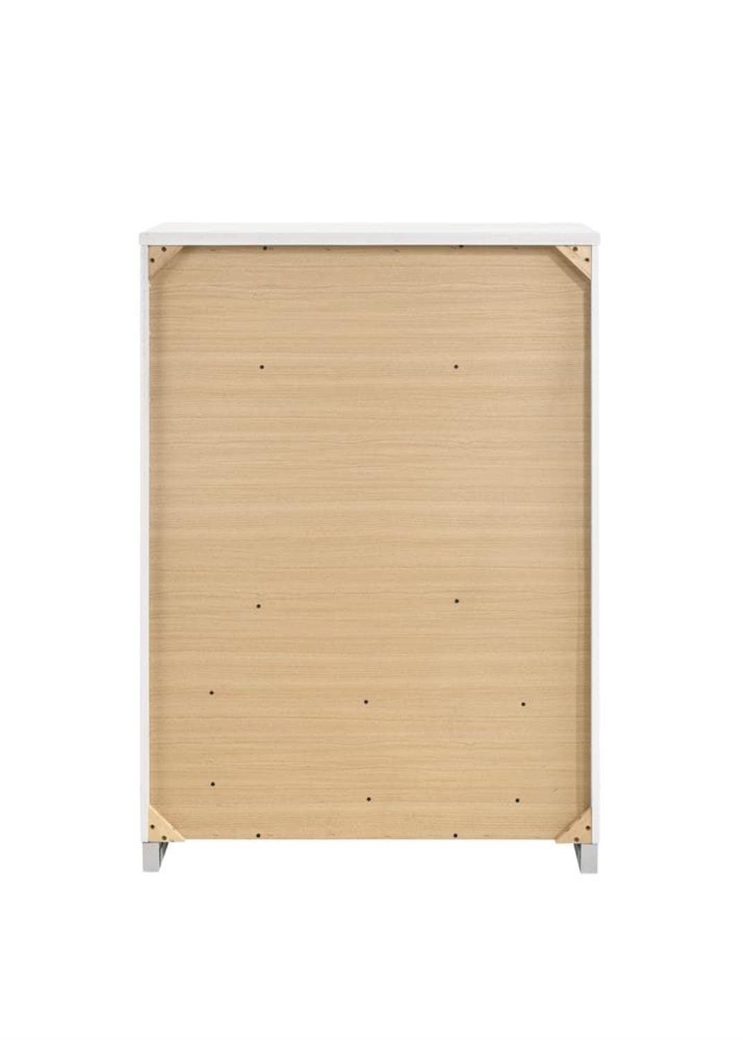 Coaster Home Furnishings Felicity 5-Drawer Chest Glossy White