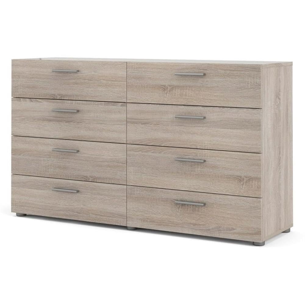 Austin 8 Drawer Double Dresser, Truffle Oak