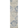 Rizzy Home Alora Decor Euphoria 2'6" X 10' Lt. Gray/Gray/Rust/Blue Hybrid Area Rug