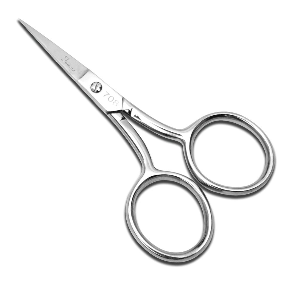Large Ring Fine Tip Scissors (4In) Item# 708