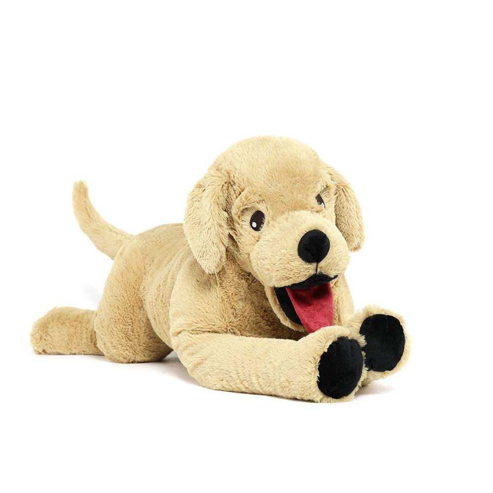 Lanmore 29' Dog Stuffed Animal Large Puppy Plush Golden Retriever Hugging Pillow For Kids Girlfriend Dogs, Gift For Birthday Ch