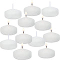 LYOBATH 12 Pack 2 Inch Floating Candles for Centerpieces,White Small Floating Candles for Cylinder Vases, Centerpieces at Weddin