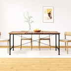 vidaXL Dining Table Solid Reclaimed Wood 70.9"