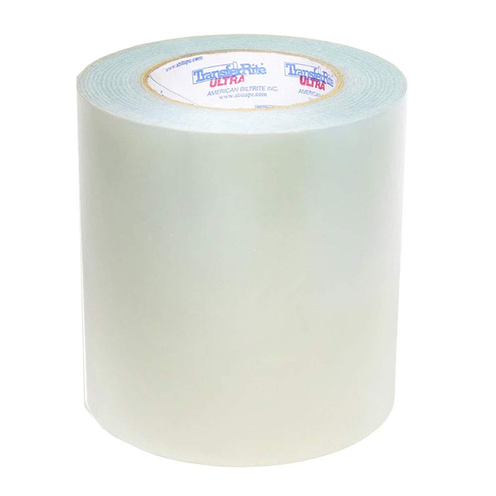 Transferrite Ultra Clear 1310 Medium Tack Transfer Application Tape 6' X 100 Yd Roll