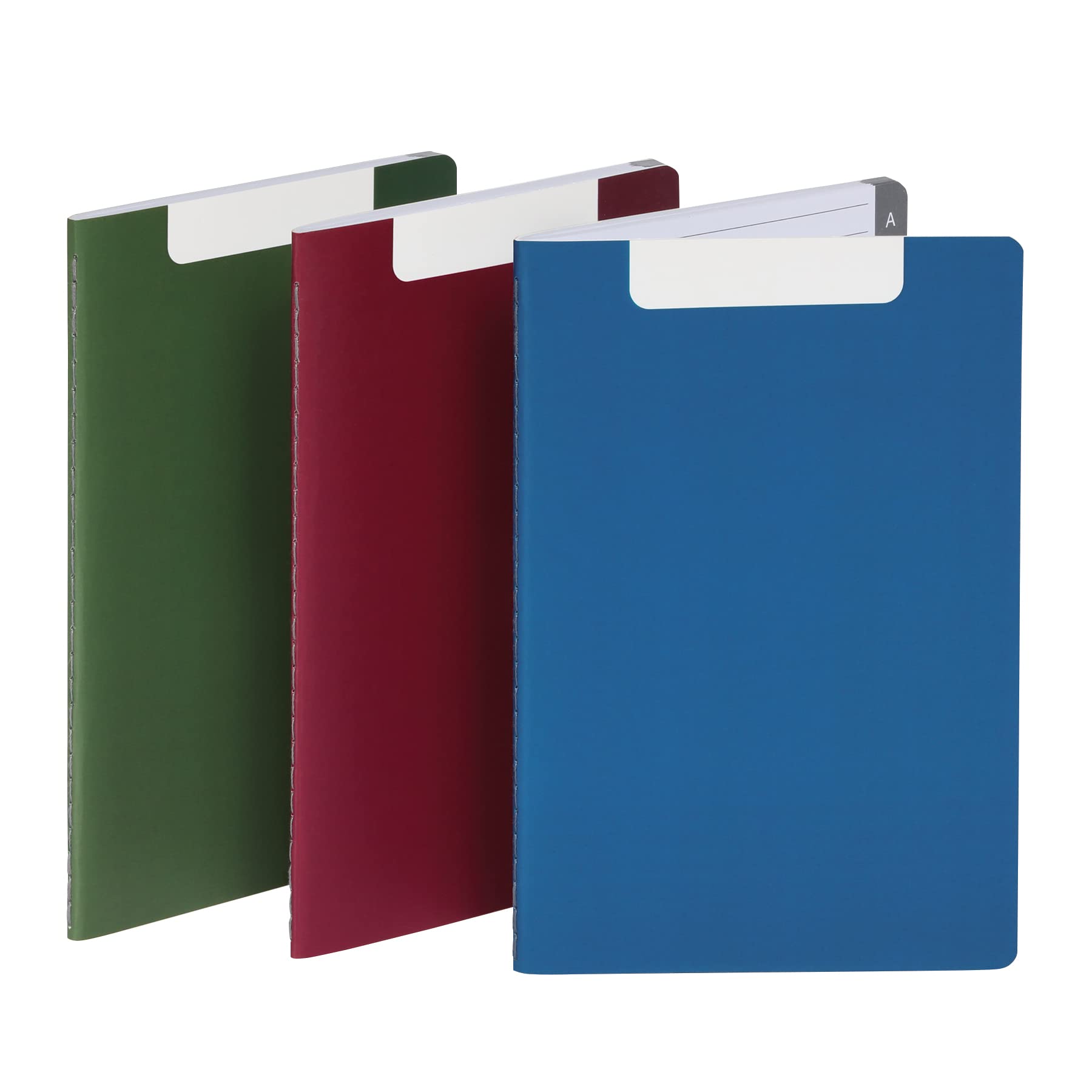 Oxford Password Book 3 Pack, Username And Password Organizer, Dark Purple, Blue And Green Journals With Label Area, Sewn Binding