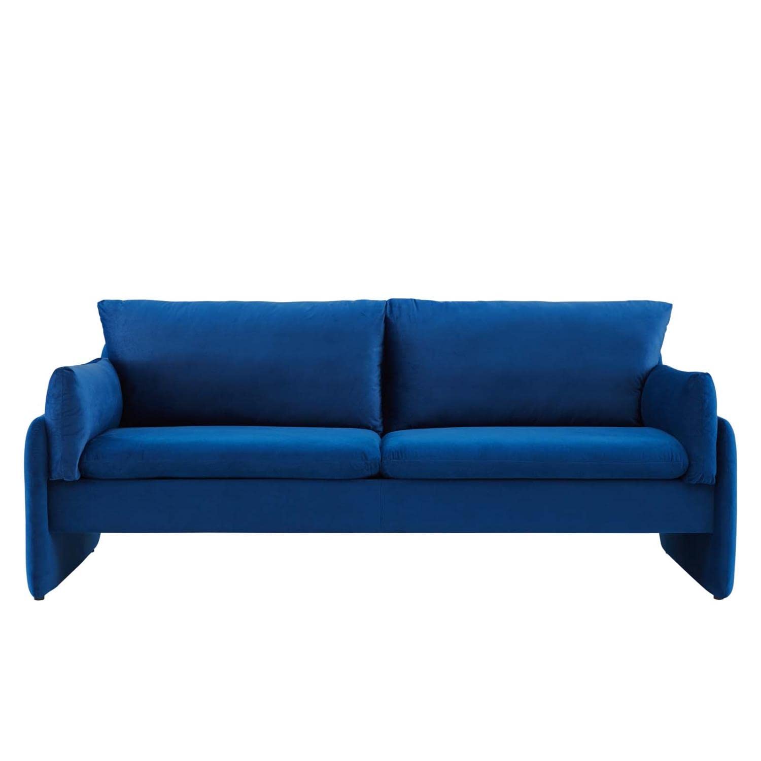 Modway Indicate Performance Velvet, Sofa, Navy