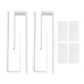 TOPINCN Baseball Hat Rack, Acrylic Wall Mount, Self Adhesive