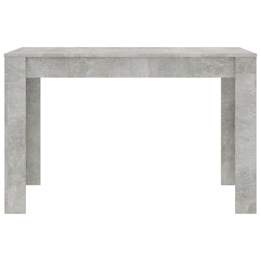 vidaXL Dining Table Concrete Gray 47.2&quot;x23.6&quot;x29.9&quot; Chipboard