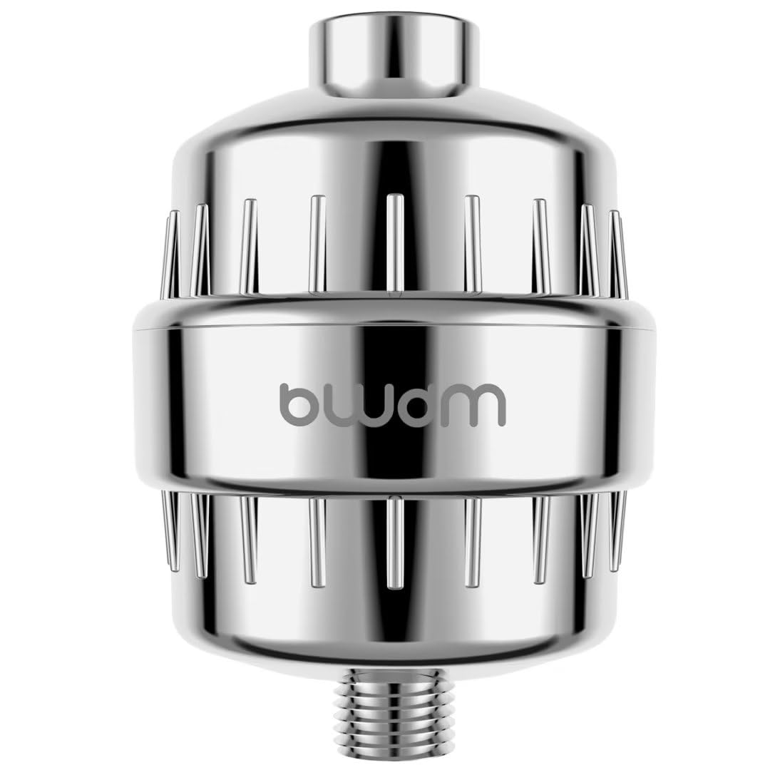 15 Stage Shower Filter - Shower Head Filter - bwdm Hard Water Filter, Remove Chlorine Heavy Metals and other Impurities, Vitamin