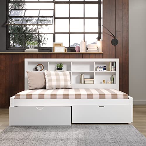 Donco Kids Equable Modern Full Bookcase Daybed