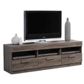Acme Furniture Alvin Engineered Wood TV Stand for TVs Upto 60 in Rustic Oak