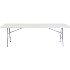 National Public Seating Plastic Folding Table - 30in.W x 96in.L, Model Number BT3096