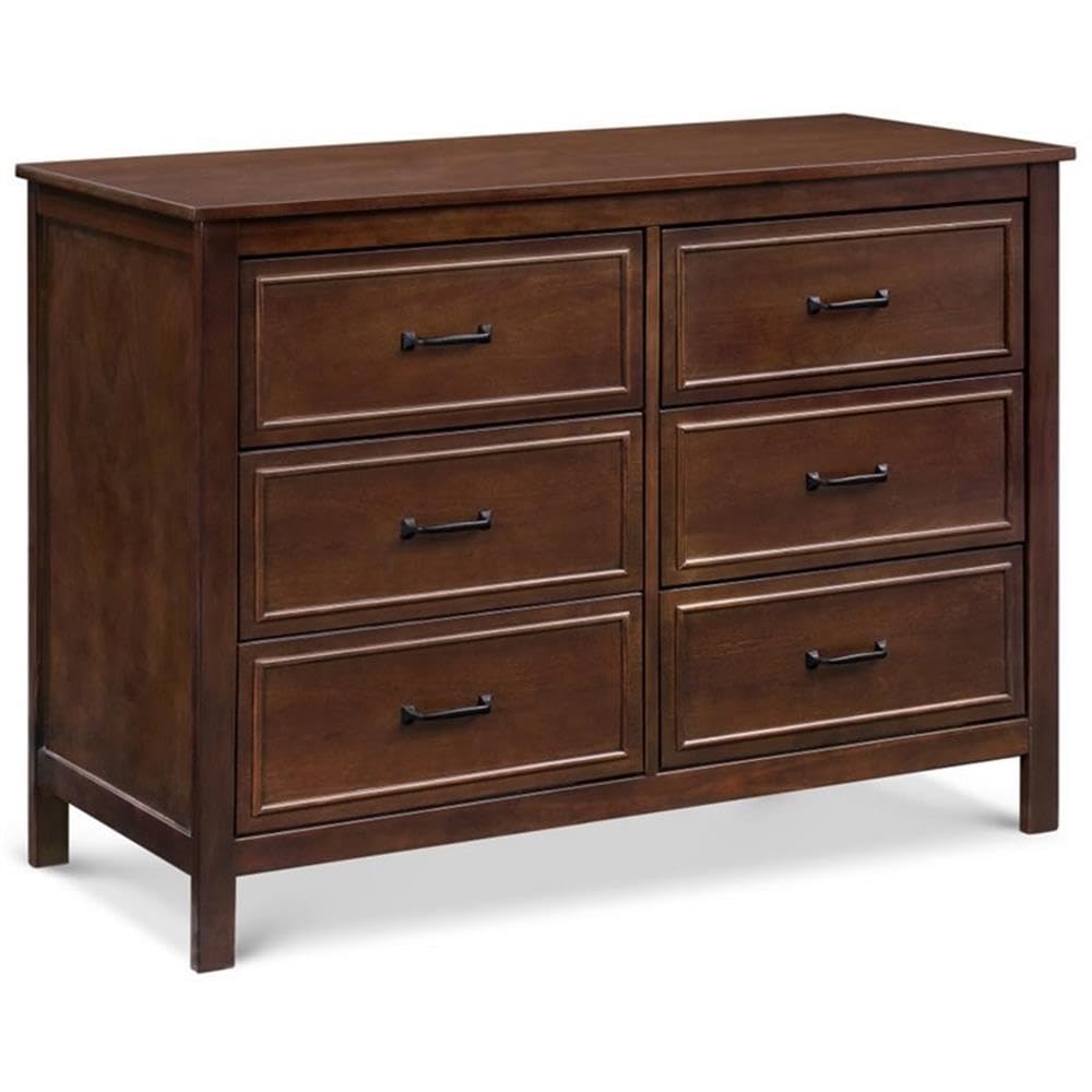 Davinci Charlie 6-Drawer Double Dresser in Espresso