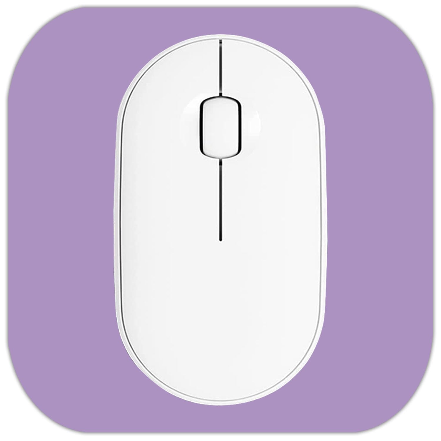 Mini Mouse Pad, 6X6 Inches, Waterproof Non-Slip Rubber Base, For Laptop, Keyboard Tray, Wireless Mouse, Home, Office, Travel (Pu