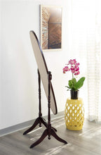 Coaster Home Furnishings Foyet Wood Adjustable Full Length Cheval Mirror Merlot