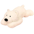 ronivia Weighted Stuffed Animals, Weighted Bear Stuffed Animal Toy Cute White Bear Plush Pillow Weighted Plush Animals Toy, 11.8