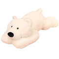 Doireum Weighted Stuffed Animals, 6.2 Lbs Weighted Polar Bear Stuffed Animal Toy White Bear Weighted Plush Animals Throw Pillow