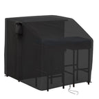 Hengme Patio Bar Set Cover, 41 Inch Waterproof Heavy Duty Outdoor Wicker Bar Table Cover, Outdoor Furniture Set For Stools And G