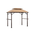 Garden Winds Replacement Canopy Top Cover for Greenvail Paxton Grill Gazebo - Riplock 350