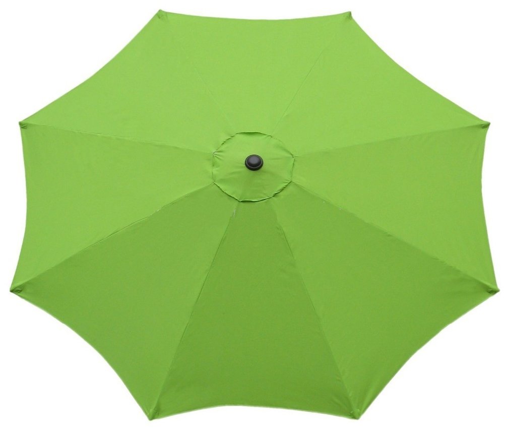Bellrino Decor Replacement Sage Green Strong And Thick Umbrella Canopy For 9Ft 8 Ribs Sage Green (Canopy Only)