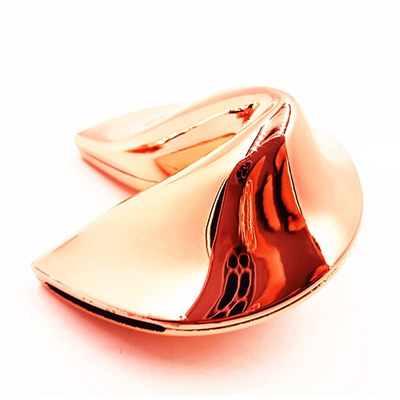 Ya.x Metal Fortune Cookie Box with Your Personalized Fortune Cookie Paper Message Included Inside, Perfect Wedding, Bridal Showe