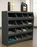 ALIJA Swiftlet Multi Compartment Storage Bin Rack (23x23x6 Inch Compartment 16)