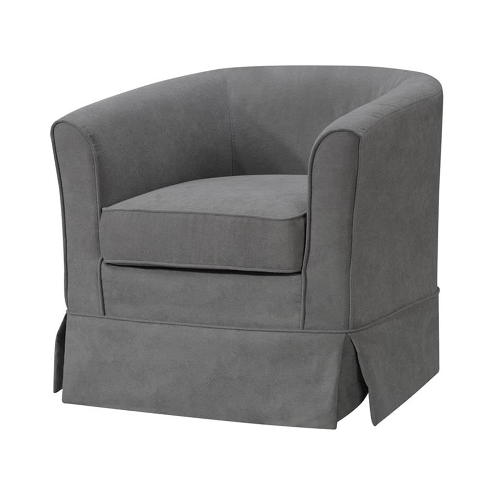 Lilola Home Tucker Swivel Barrel Chair