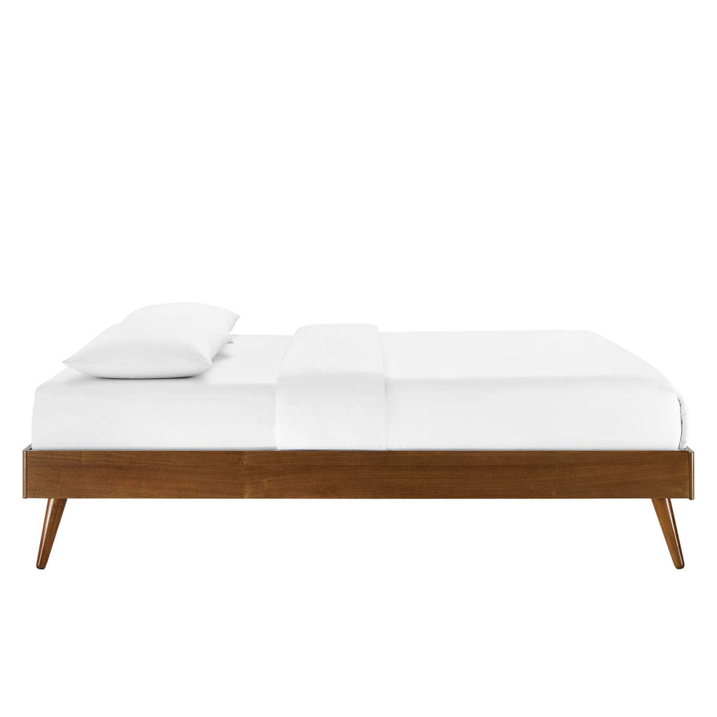 Modway Margo Full Wood Platform Bed Frame In Walnut
