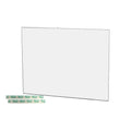 Wall Sign Holder 11' X 8.5' With Double Sided Tape For Maps Directions And Facility Information In Malls Airports And Conventi