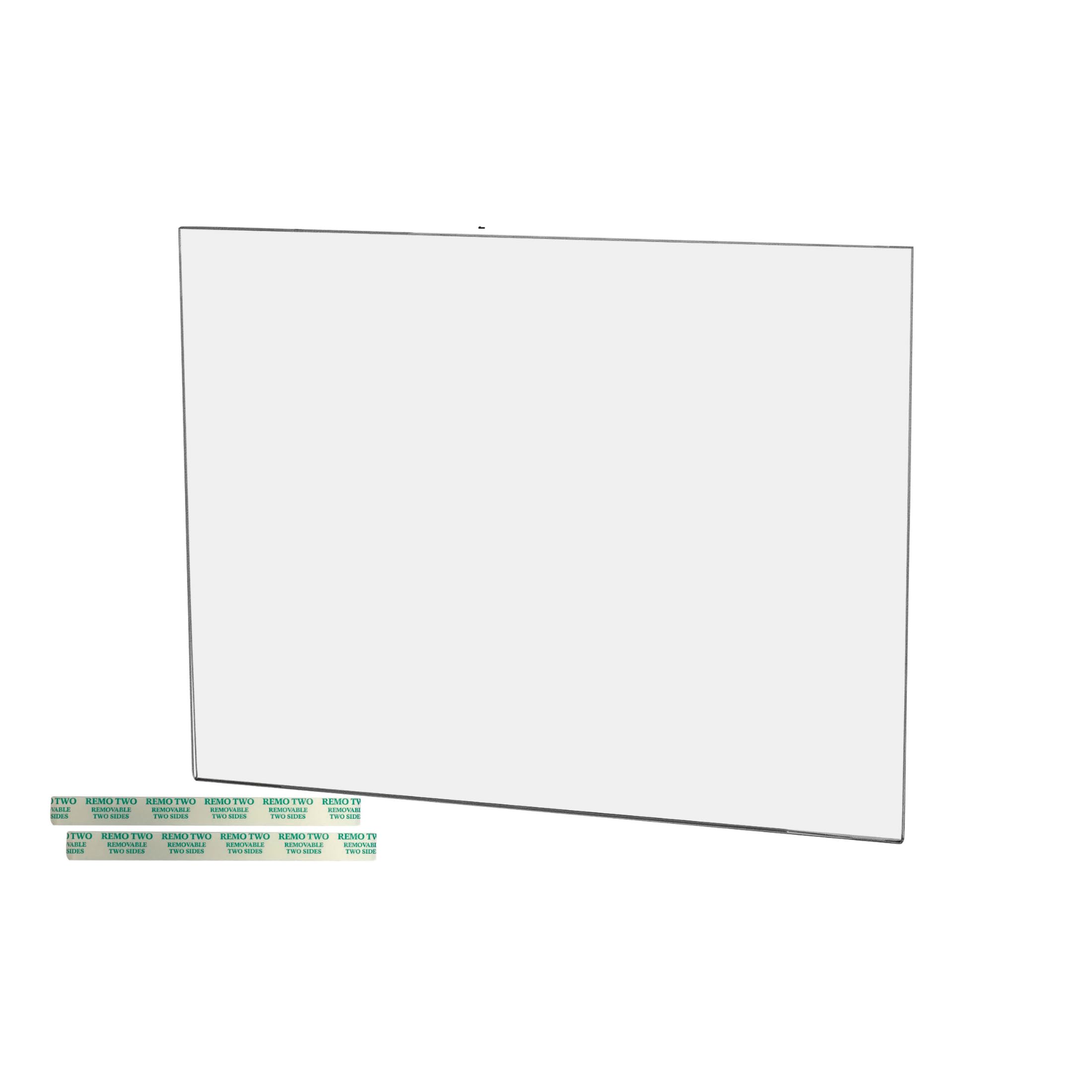 10 Pack Wall Sign Holder 11' X 8.5' With Double Sided Tape For Maps And Directions In Venues Campuses And Outdoor Spaces Clear