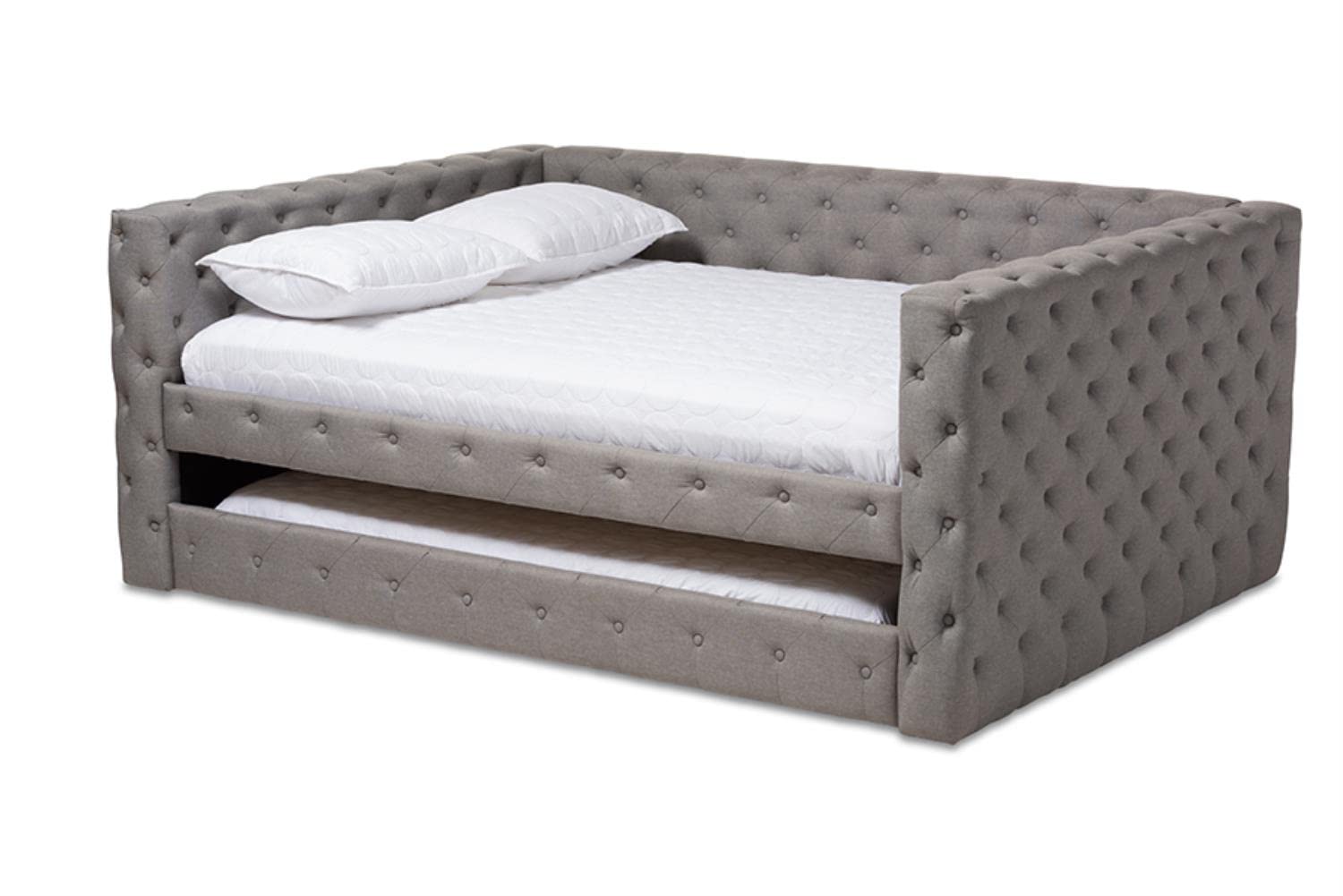 Baxton Studio Anabella Daybed with Trundle - Thumbnail 2