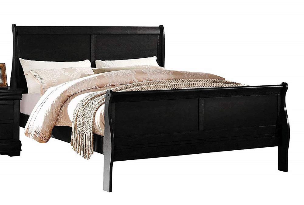 Acme Louis Philippe Full Bed in Black
