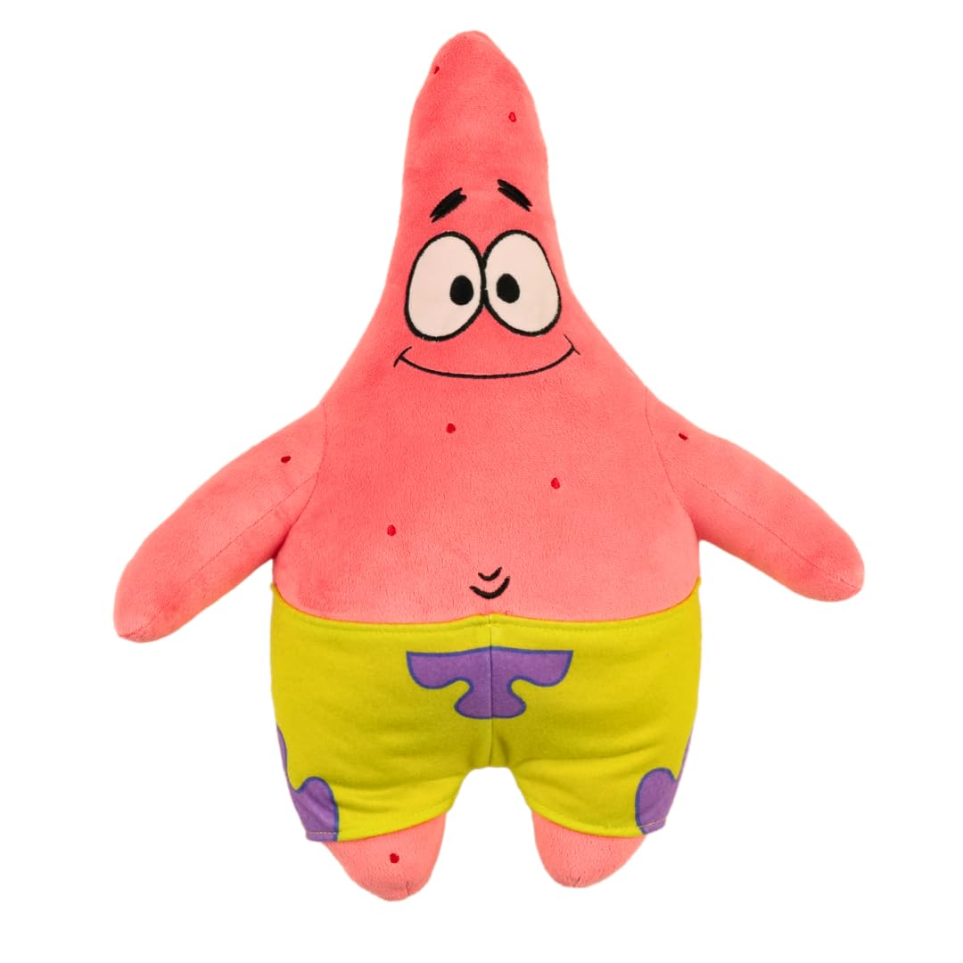 Collectibles Spongebob Squarepants Patrick Star Bedding Super Soft Cozy Decorative Cuddle Pillow, (Officially Licensed Product)