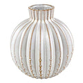 47th & Main Modern Flower Vase, Small, White