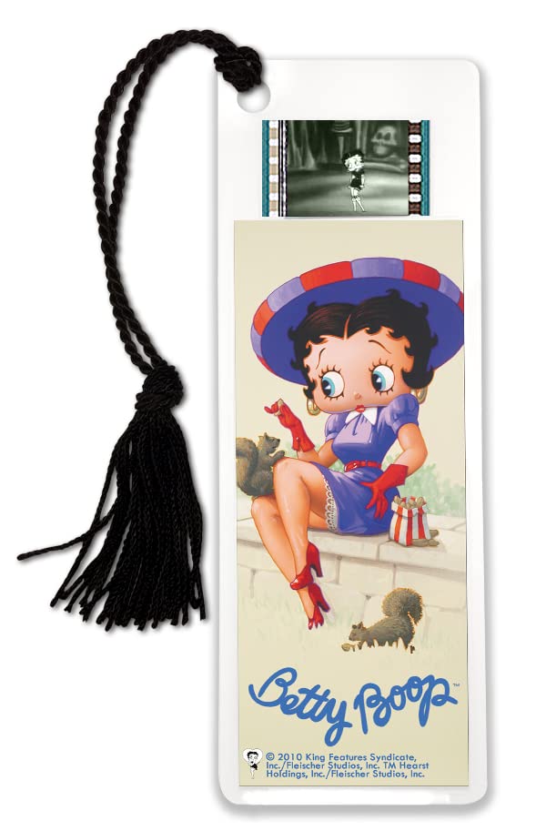 Betty Boop - Squirrrels - Filmcells 2    X 6    Collectible Bookmark - Features Clip Of 35Mm Film From The Movie