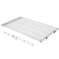 HARFINGTON Expandable Closet Tension Shelf 28.74 to 49.21 Adjustable Closet Organizer 2.3 x 16.54 Flower Pattern Storage Rac